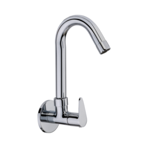 Sink Cock With Swinging Spout