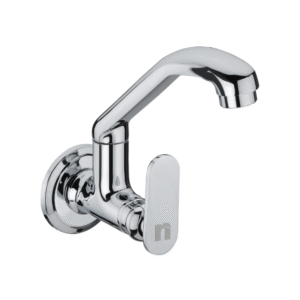 Sink Cock With Swinging Spout