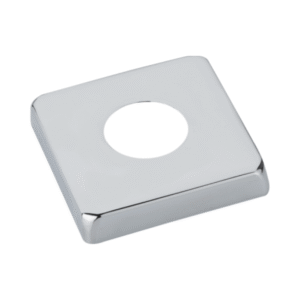 CP WaII Flange Square Brass